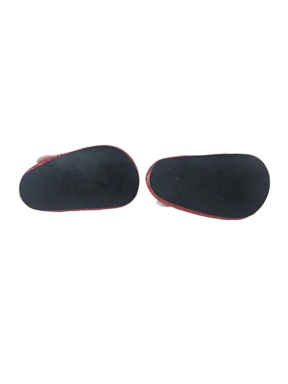 Mary Jane Red Glitter Shoes for 18
